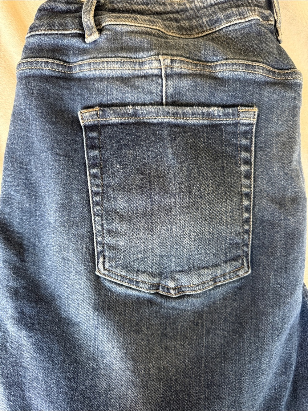 Dark Blue Women's Distressed Skinny Jeans